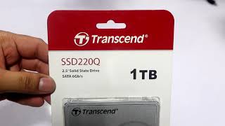 TRANSCEND SSD220Q | UNBOXING + REVIEW