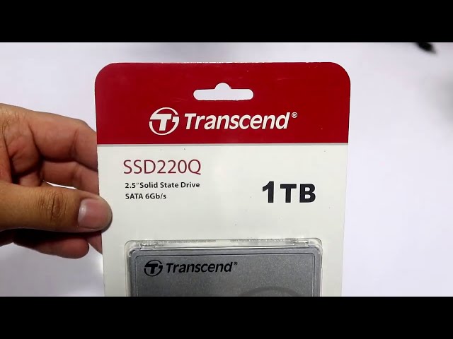TRANSCEND SSD220Q | UNBOXING + REVIEW - YouTube