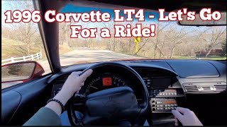 1996 Corvette LT4  Test Drive and Overview  BANG FOR BUCK KING!