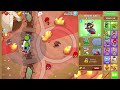 BTD6 daily advanced challenge and three mines around CHIMPS