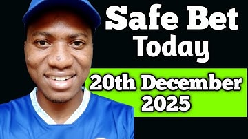 FOOTBALL PREDICTIONS TODAY 20/12/2025  SOCCER PREDICTIONS TODAY | BETTING TIPS, #footballpredictions