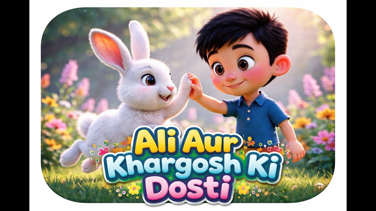 Ali aur Khargosh Ki Kahani | Moral Story in Urdu | Bachon Ki Kahani