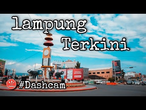 Keliling dan Jalan-jalan di kota Bandar Lampung || jalan simpang Unila sampai ke Tanjung Karang