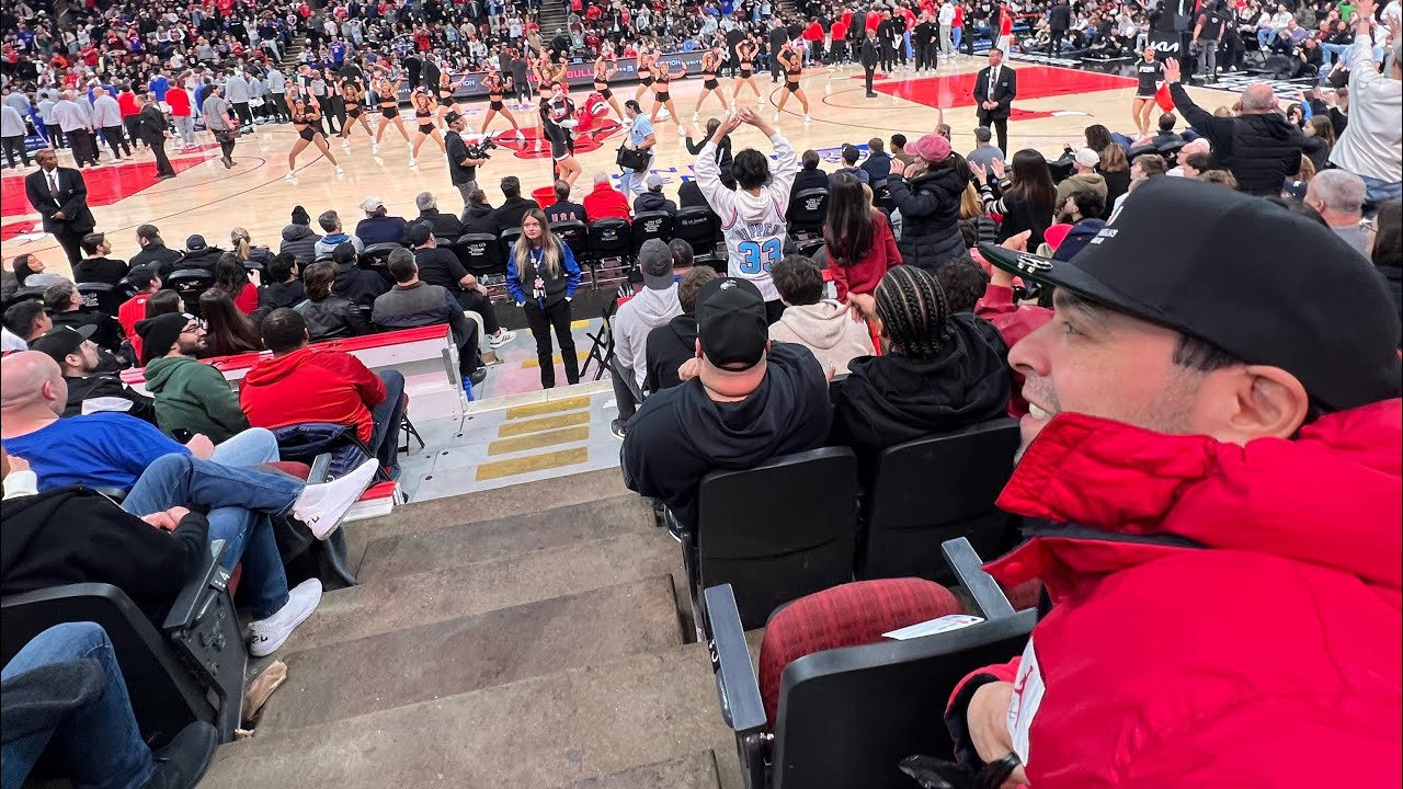 NBA Chicago Bulls VS New York Knicks, 2026 season, United Center, Chicago, IL.