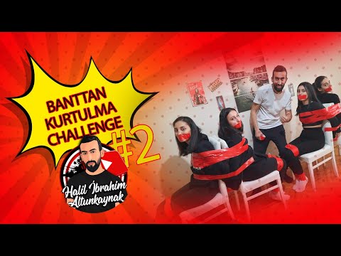 BANTTAN KURTULMA CHALLENGE | DUCT TAPE CHALLENGE #2