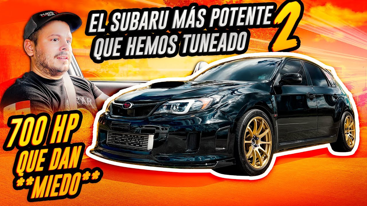 EL SUBARU IMPREZA MÁS POTENTE QUE HE TUNEADO II 😨Casi Me