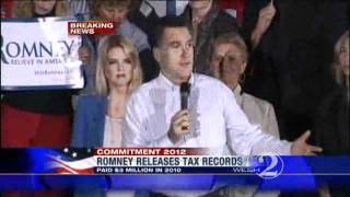 Mitt Romney's Tax Returns Released