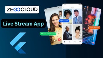 How to create livestream application with flutter using ZEGOCLOUD live streaming sdk