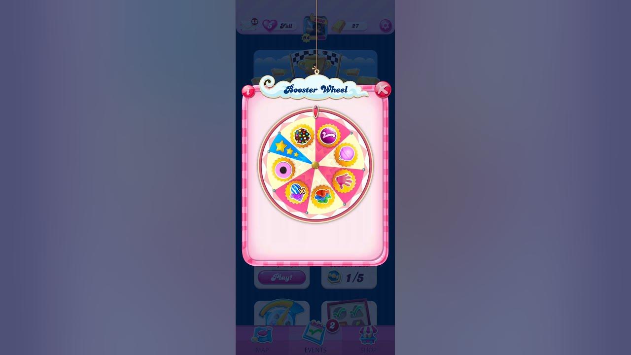 candy crush booster wheel YouTube