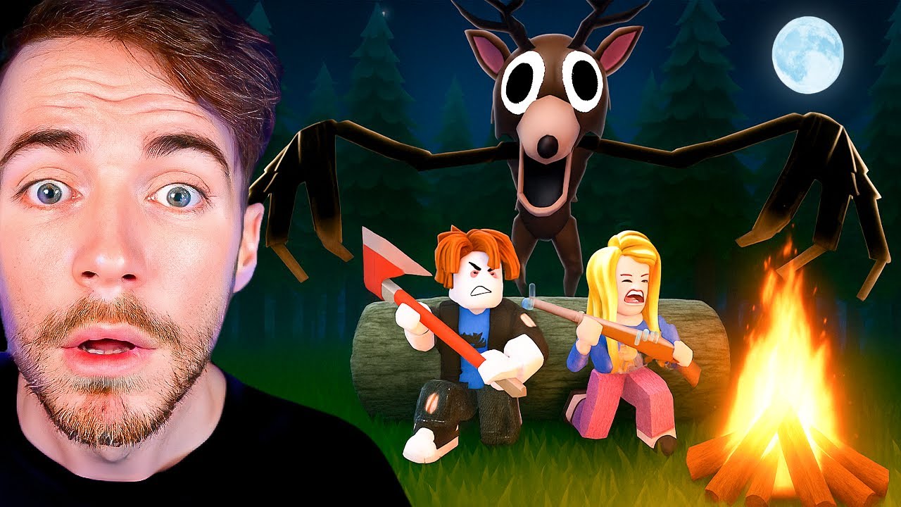 MA 1ÈRE FOIS SUR 99 NUITS DANS LA FORÊT DE ROBLOX (terrifiant...)