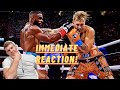 REACTING To Jake Paul VS Tyron Woodley ... *My Thoughts* Wonderboy Thompson