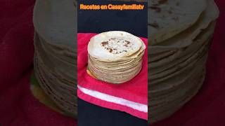 CÓMO HACER TORTILLAS SUAVES para Tacos - ¡SECRETO REVELADO! | Recetas Rápidas en Casayfamiliatv