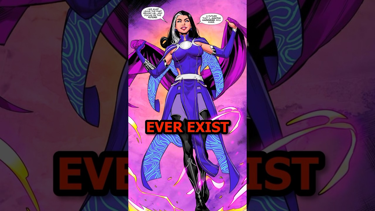 Agatha Harkness’ origin revealed #marvel #viralvideo #marvelcomics #agathacovenofchaos #wandavision