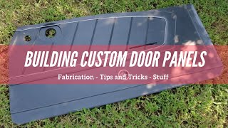 How To Build Custom Door Panels  Sintra/Expanded PVC Fabrication