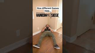 How Different Games Hide #Gaming #Shorts