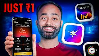 ₹1 Me Jiohotstar, Sonyliv, Zee5 And Much More [insane Deals!]
