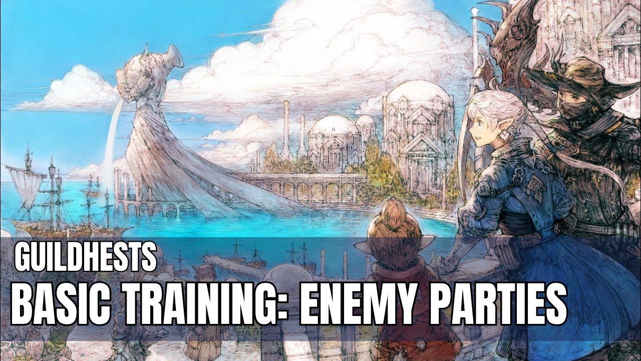 Final Fantasy XIV A Realm Reborn Guildhests Basic Training Enemy