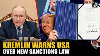 Kremlin reacts after US’s new Russia sanctions bill, says new punitive measures hinder relations
