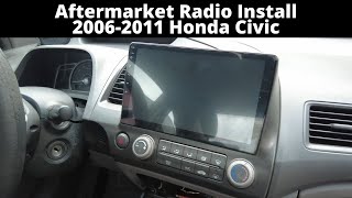 How To Install an Aftermarket Radio [8th Gen Civic]