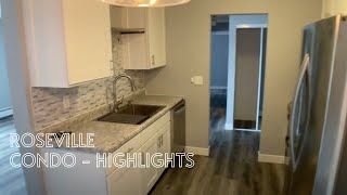 Roseville, MN Condo For Sale | 905 SF | 3155 Old Highway 8 #104 | Listed at $159,900 | 2 bd 1 ba