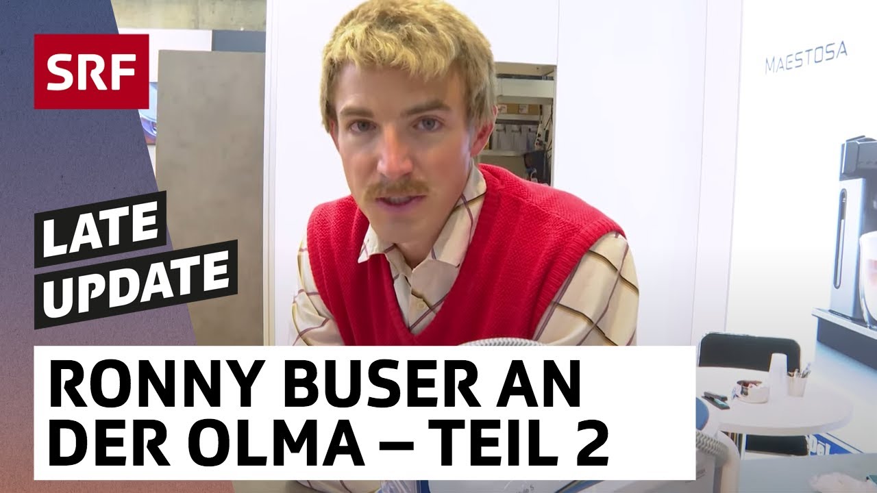 Ronny Buser an der Olma 2.Teil | Late Update mit Michael Elsener | Comedy | SRF