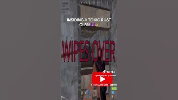 Toxic rust clan INSIDED #fypシ゚viral #rustgame #rust #rusttok #trending #meme