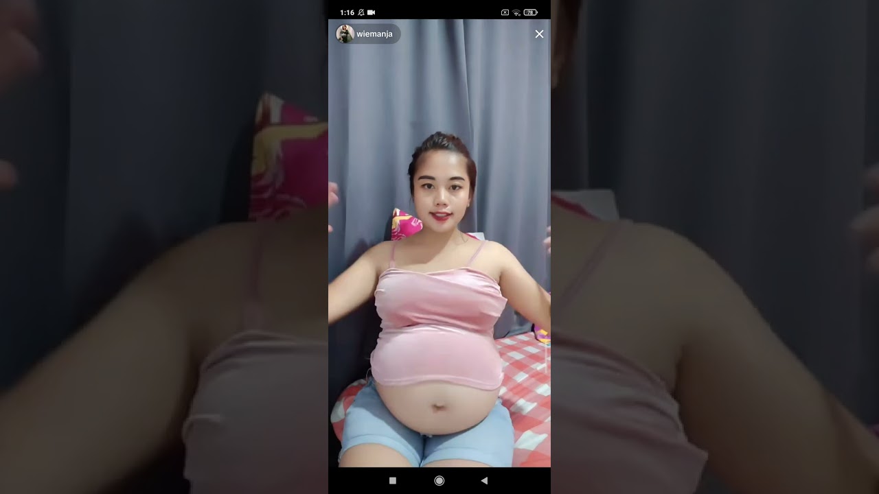 Pesona Bumil Perut Besar 9 Bulan