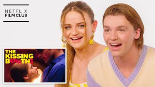 Joey King \& Joel Courtney React To The Kissing Booth 3 Trailer | Netflix