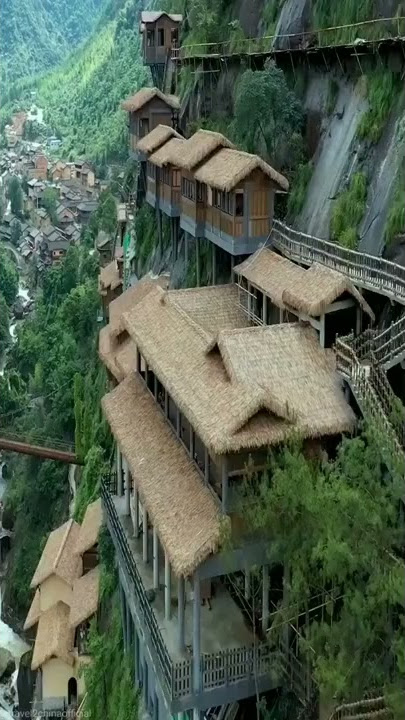 Village The Cliff Lodge in Jiangxi China