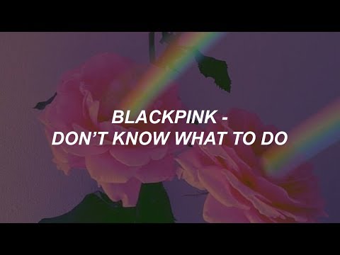 BLACKPINK - 'Don't Know What To Do' Easy Lyrics