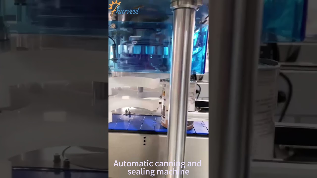 Smart one-click can sealing, this fully automatic canned milk powder  is absolutely fantastic！