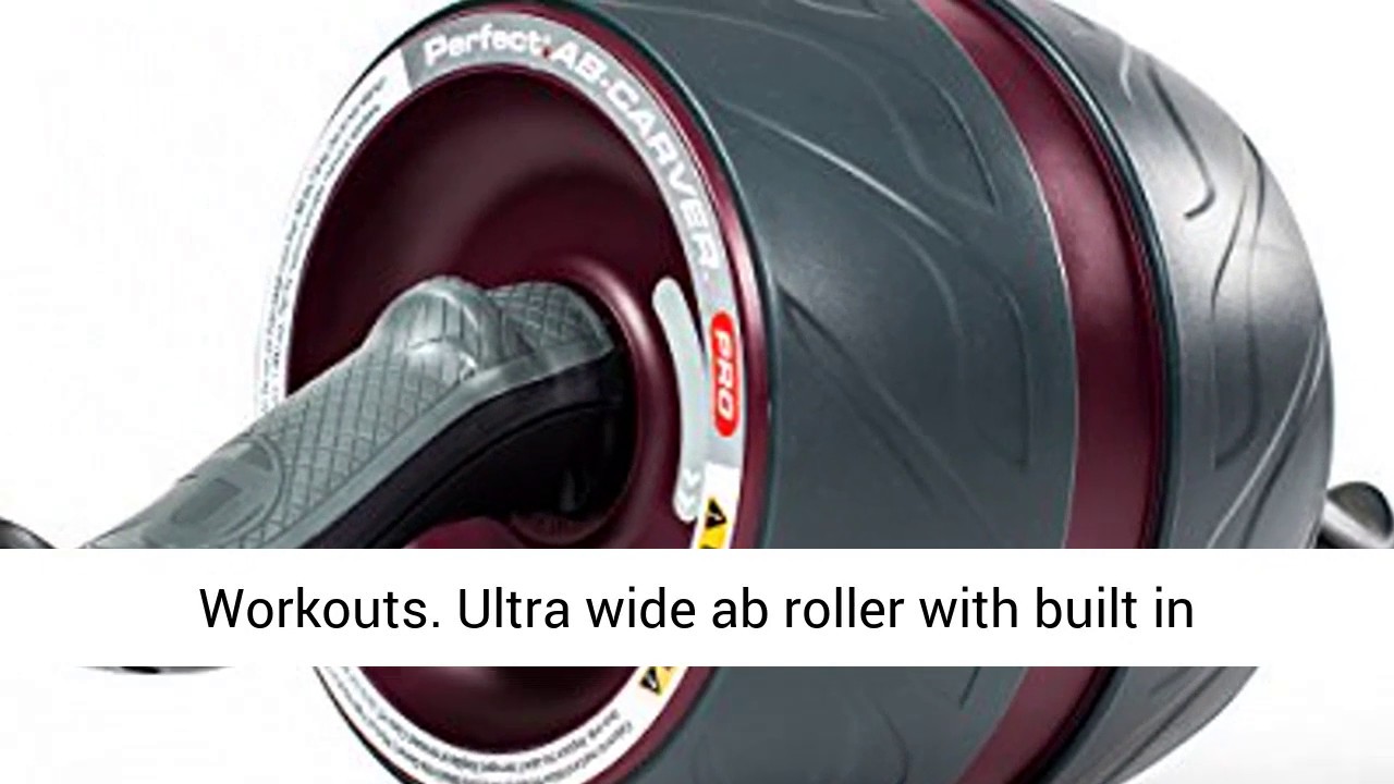 Perfect Fitness Ab Carver Pro Roller for Core Workouts