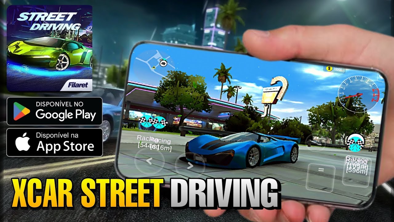 CARX STREET PARA ANDROID? SAIU NOVO JOGO DE CARRO XCAR STREET DRIVING YouTube