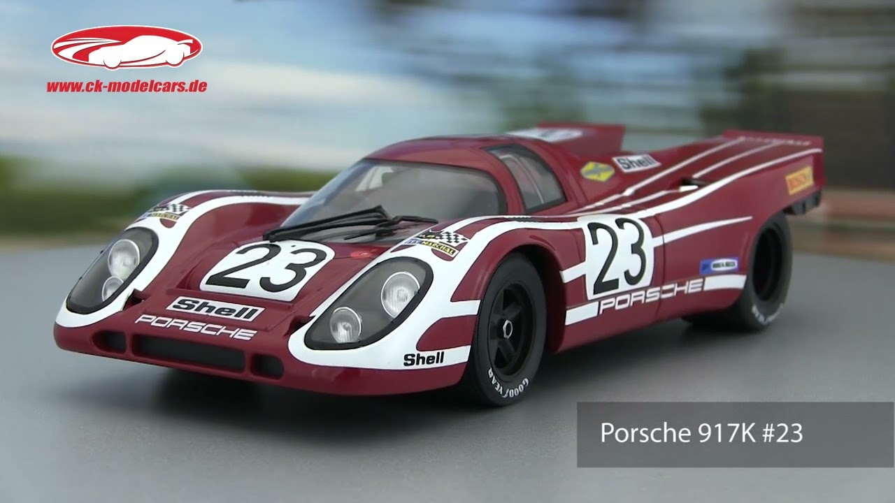 WERK83 1:18 Porsche 917K #23 勝者 24h LeMans 1970 Attwood