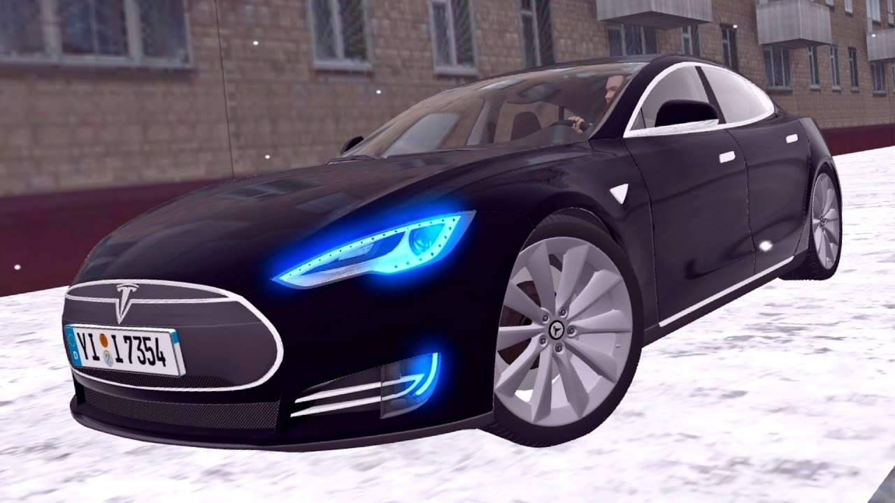 City Car Driving 153 Tesla Model S Snow G27 Hd 1080p60fps