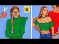 EASY CLOTHES HACKS FOR GIRLS! School Supplies Ideas &amp; DIY Outfit by Mariana ZD