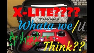 FrSky X-Lite.... First Look and Mode 2 Set Up