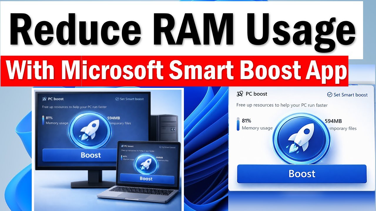 Как уменьшить использование оперативной памяти с помощью PC Manager | Microsoft PC Manager (функц...