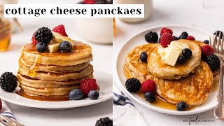 How to Make Cottage Cheese Pancakes!