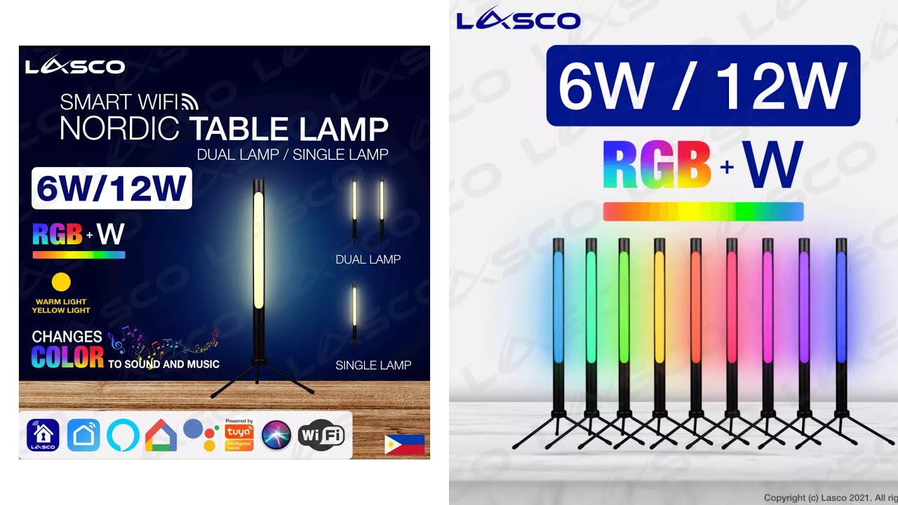 LASCO NORDIC TABLE LAMP