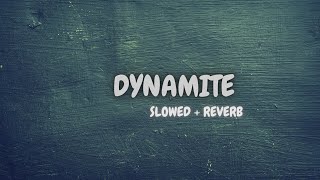 Bts 방탄소년단 Dynamite Slowed Reverb Lofi Song Music Verse