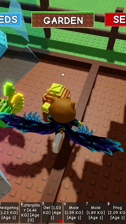OMG I HATCHED A RED FOX IN GROW GARDEN #roblox #growagarden #fox