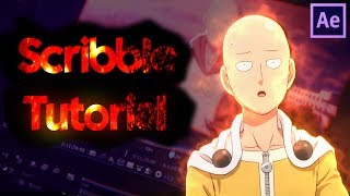after effects tutorial amv - scribble