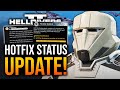 Helldivers 2 - NEW Major Order, Hotfix Status &amp; Bugs Patched!