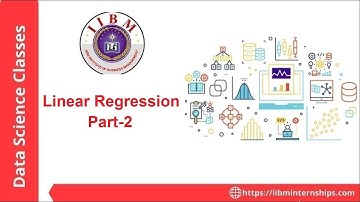 IIBM Institute | Machine Learning | Linear regression Part- 2 #machinelearning #linear #regression