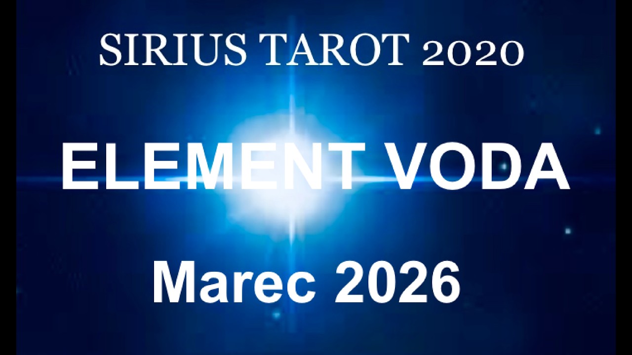 MAREC 2026 – Vodný element 💧 Emocionálne vyčistenie a návrat k sebe