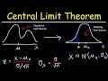Central Limit Theorem - Sampling Distribution of Sample Means - Stats & Probability