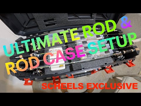 ULTIMATE ICE FISHING SETUP! ROD CASE, REEL, AND ROD! SCHEELS EXCLUSIVE 