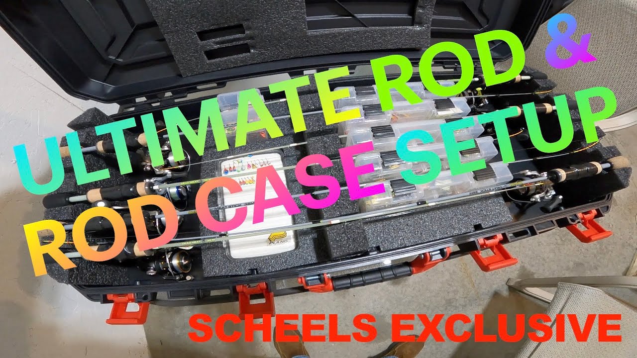 ULTIMATE ICE FISHING SETUP! ROD CASE, REEL, AND ROD! SCHEELS EXCLUSIVE 