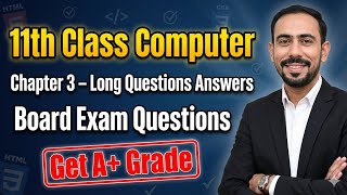 Class 11 Chapter 3 Long Questions Answers Explained | ICS Part 1 Punjab Board